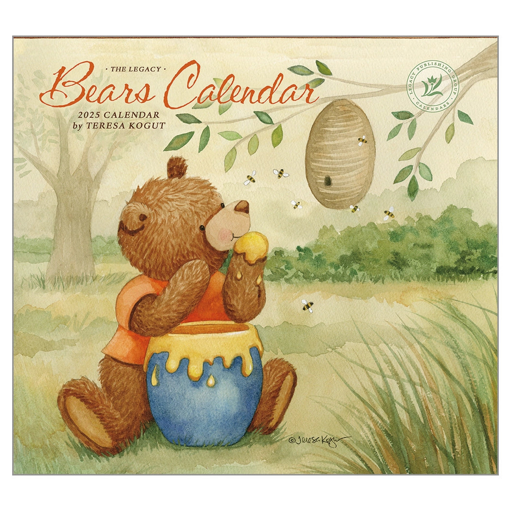 Bears 2025 Wall Calendar The Lang Store