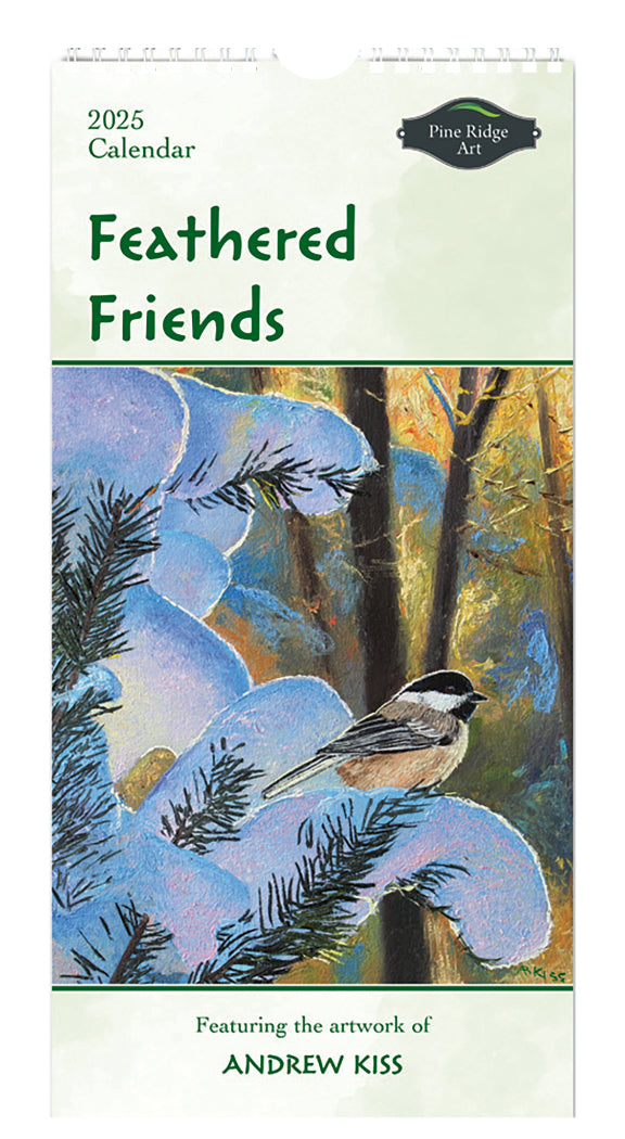 Feathered Friends 2025 Vertical Wall Calendar The Lang Store