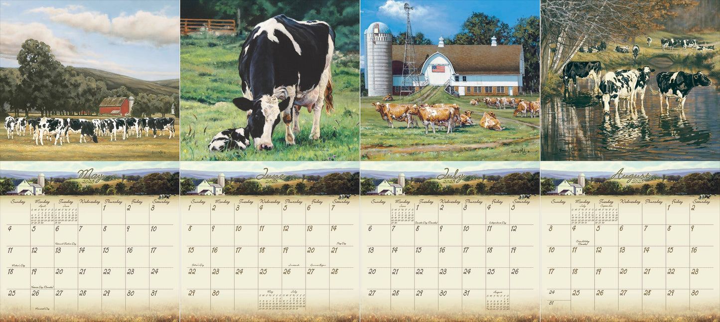 Cow Calendar 2025 Wall Calendar The Lang Store