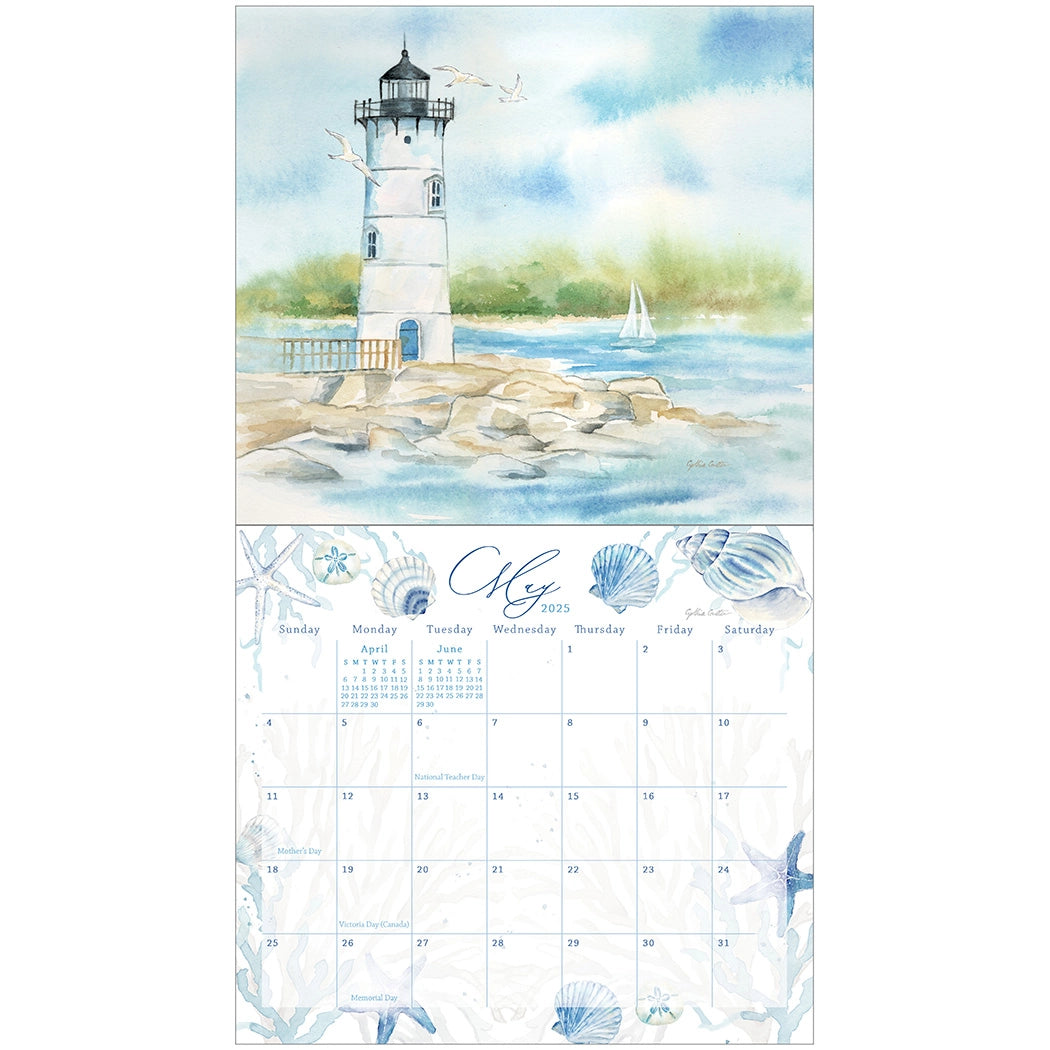 Seaside 2025 Wall Calendar – The Lang Store