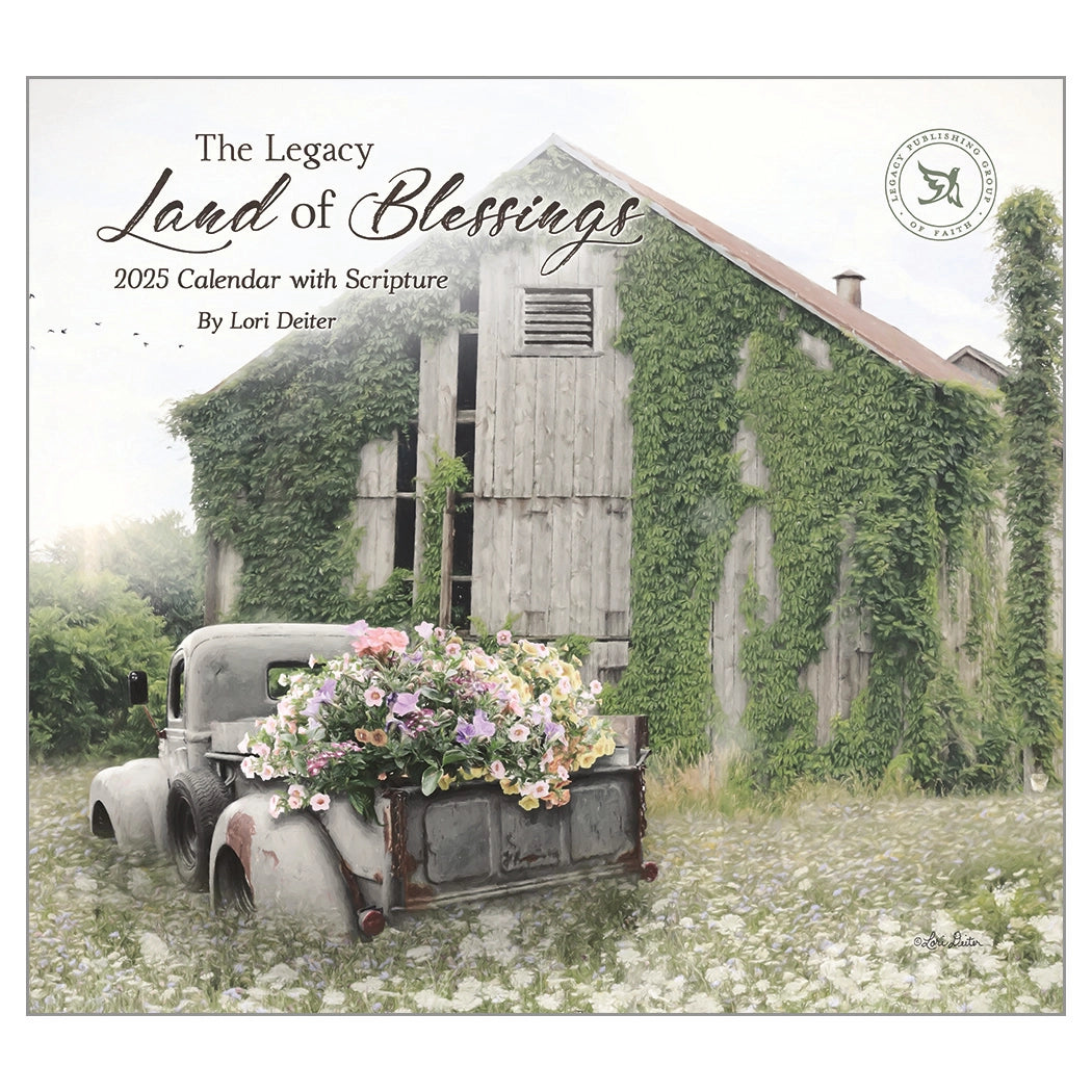 Land of Blessings 2025 Wall Calendar The Lang Store