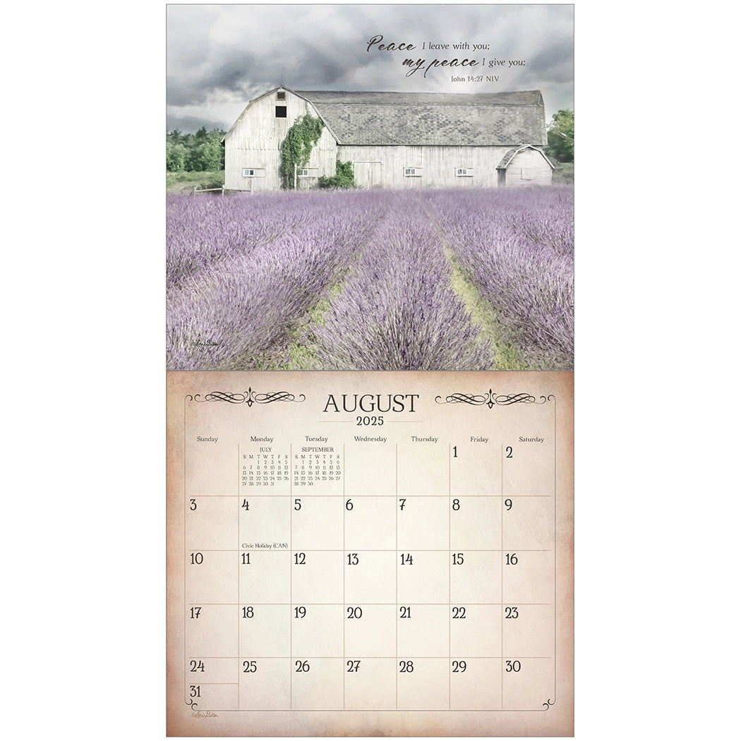 Land of Blessings 2025 Wall Calendar The Lang Store