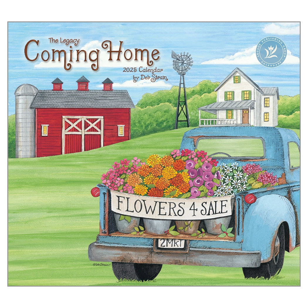 Coming Home 2025 Wall Calendar The Lang Store