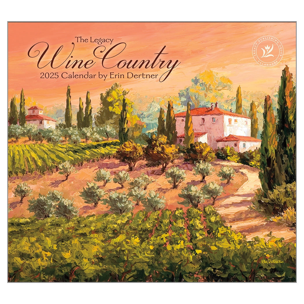 Wine Country 2025 Wall Calendars The Lang Store