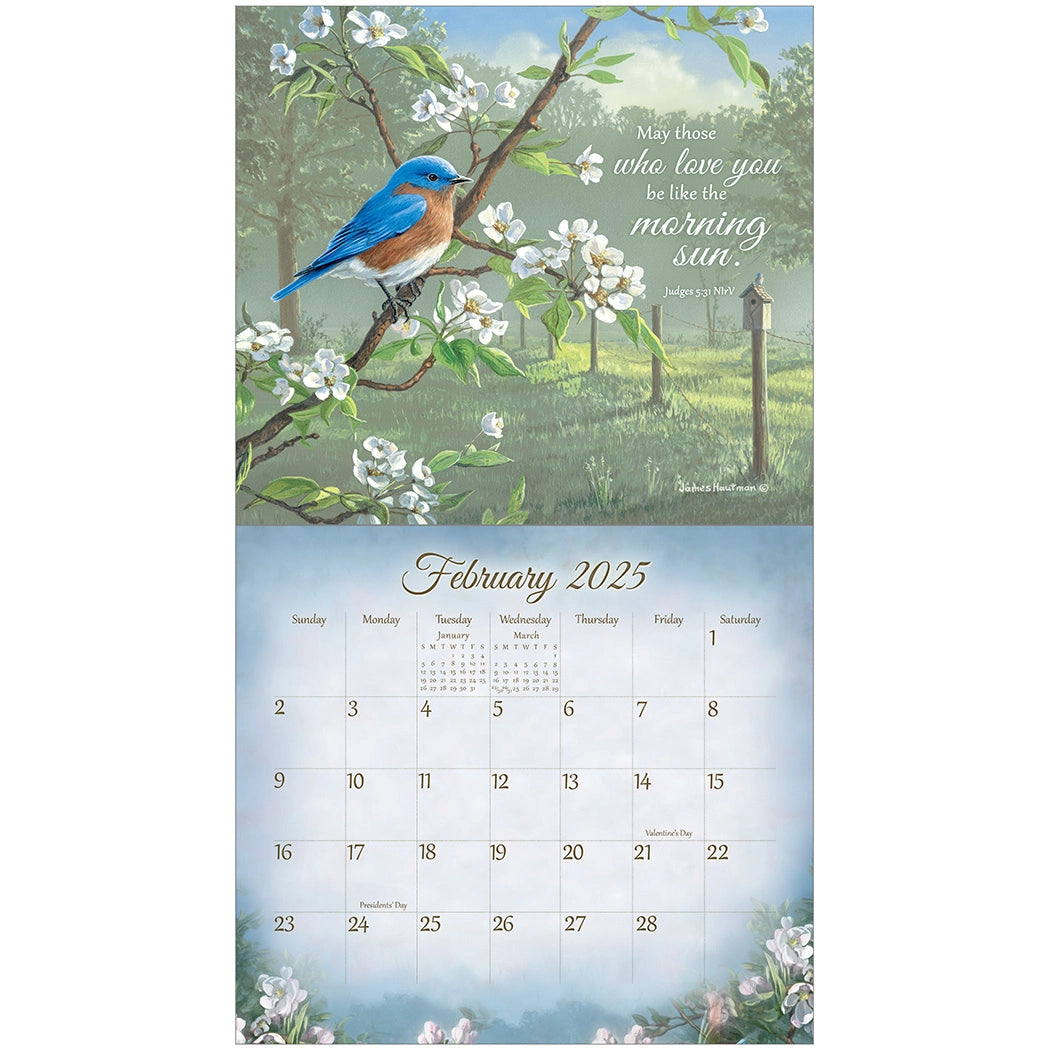 Songbirds of Faith 2025 Wall Calendar – The Lang Store