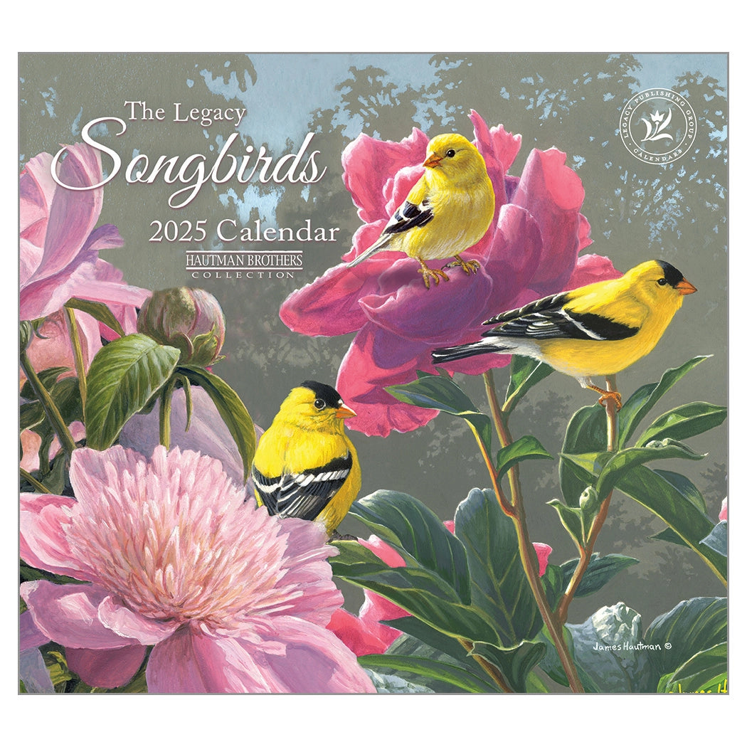 Songbirds 2025 Wall Calendar The Lang Store