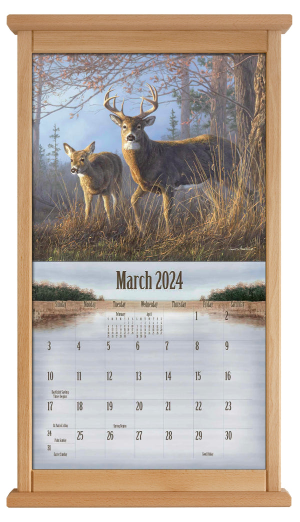 Contemporary calendar frame Natural – The Lang Store